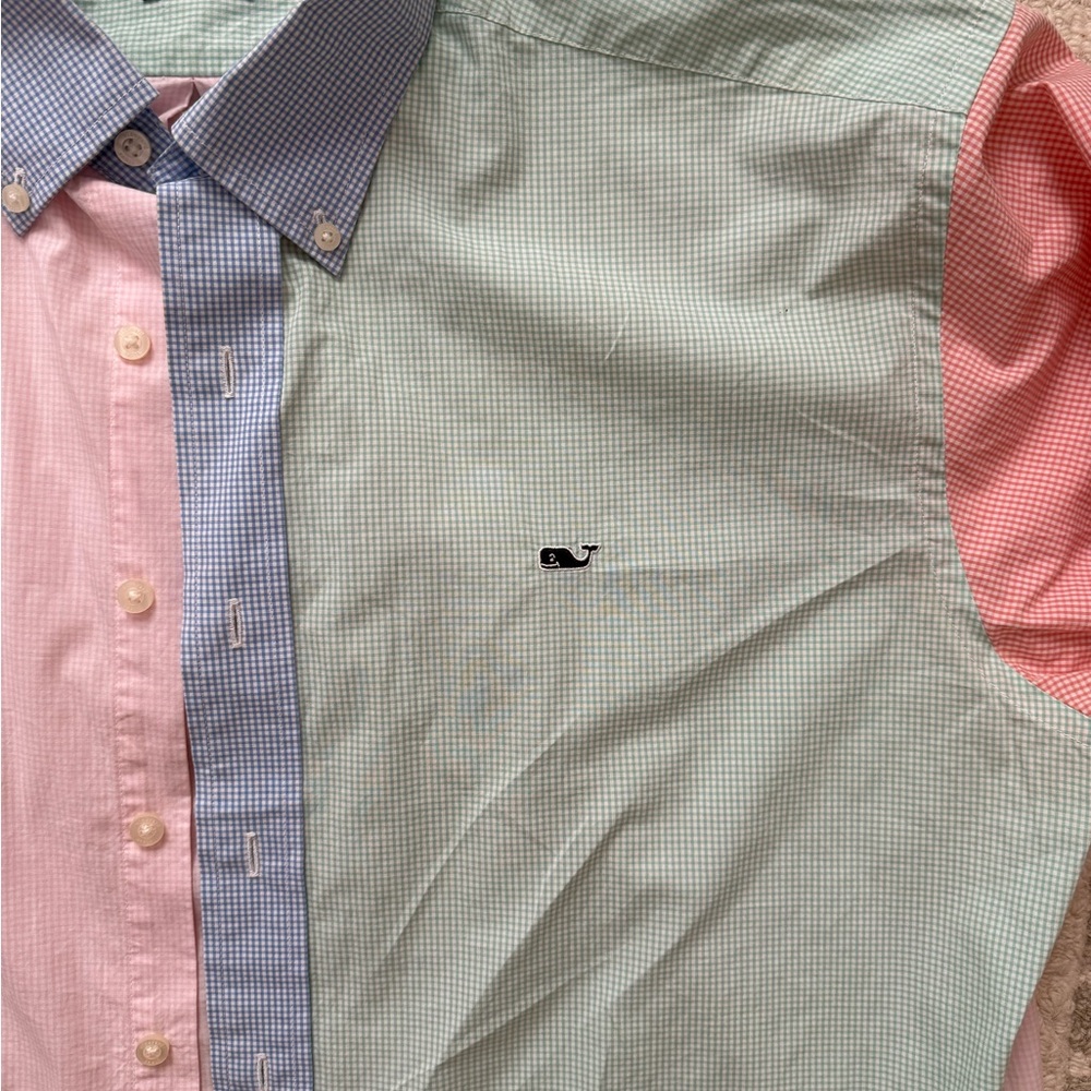 Vineyard Vines Patchwork Men's Shirt - image 4